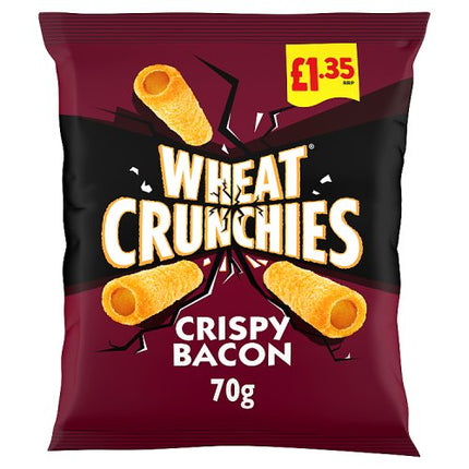 Wheat Crunchies Bacon Crisps 70g £1.35