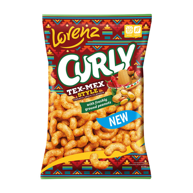 Lorenz Curly Tex Mex 100g