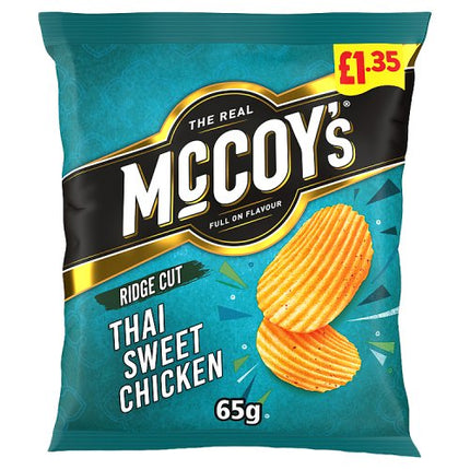 McCoys Thai Sweet Chicken Crisps 65g