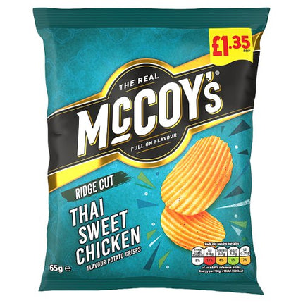 McCoys Thai Sweet Chicken Crisps 65g