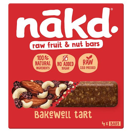 Nakd Bakewell Tart Fruit & Nut Bars 4x35g