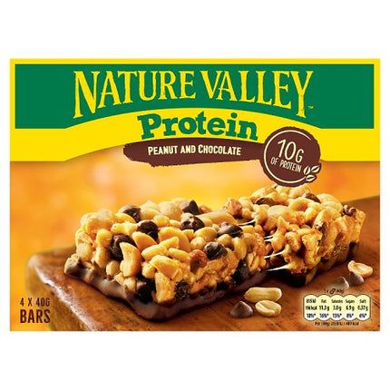 Nature Valley Protein Peanut & Choc 4pk 16