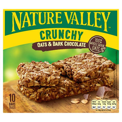 Nature Valley Crunch Oats & ChocolateCereal Bars 5x42g (210g)