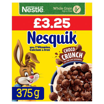 Nestlé Nesquik Breakfast Cereal 375g £3.25