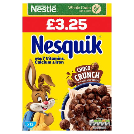 Nestlé Nesquik Breakfast Cereal 375g £3.25