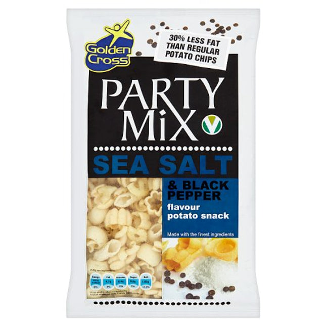 Party Mix Black Pepper Sea Salt 125g