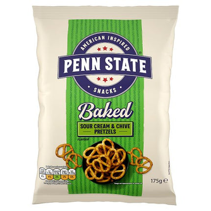 Penn State Sour Cream Chive Pretzels 175g