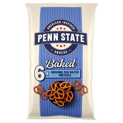 Penn State Baked Original Sea Salted Pretzels 6 x 22g pack alternate view 2