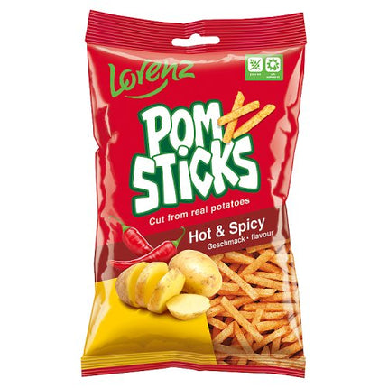 Pomsticks Hot & Spicy 85g
