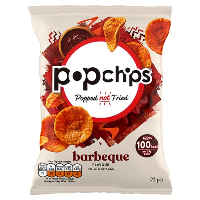 popchips Barbeque Crisps 23g