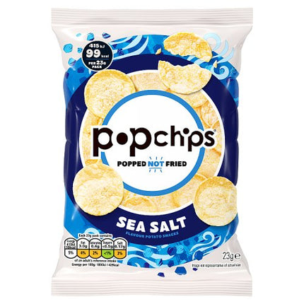 popchips Sea Salt Crisps 23g