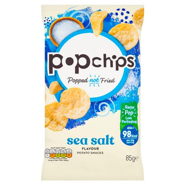 Popchips Sea Salt 8x85g