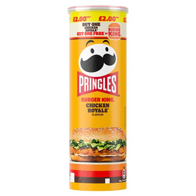 Pringles Burger King Chicken Royale 165g