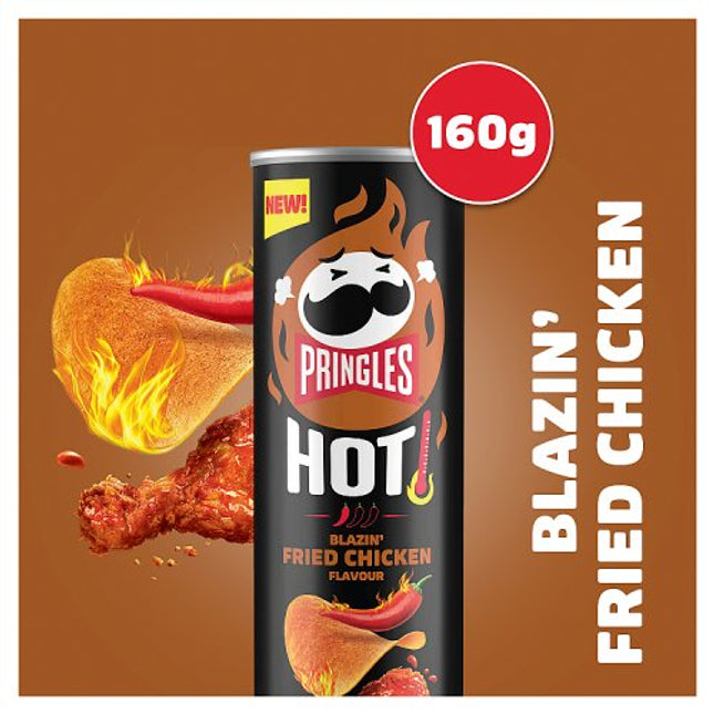 Pringles Hot Blazin Fried Chicken 160g