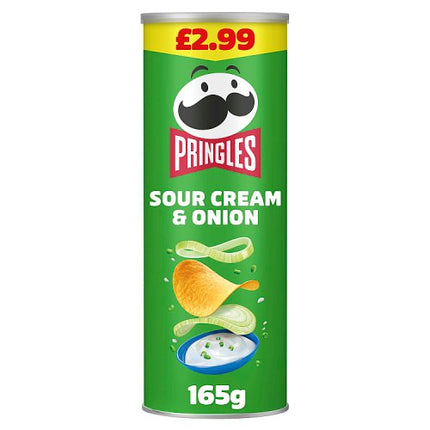 Pringles Sour Cream & Onion 165g