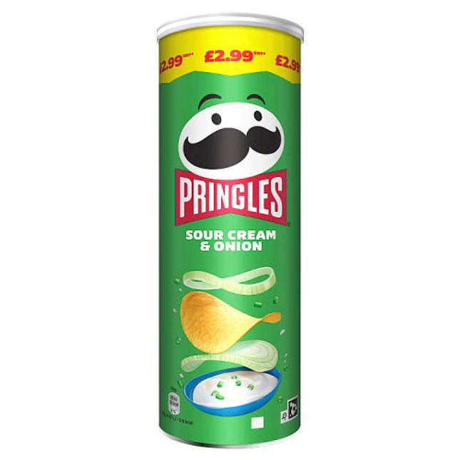 Pringles Sour Cream & Onion 165g