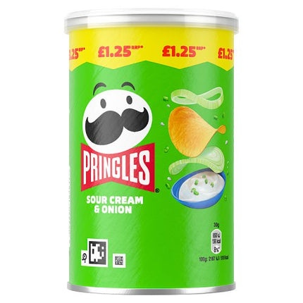 Pringles Sour Cream & Onion 12 x 70g £1.25