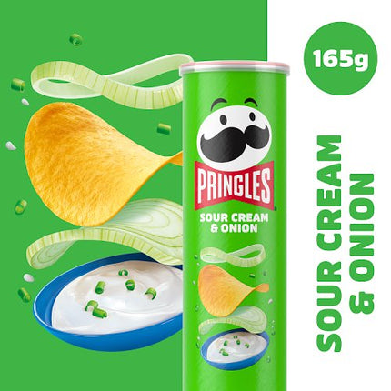 Pringles Sour Cream & Onion 165g