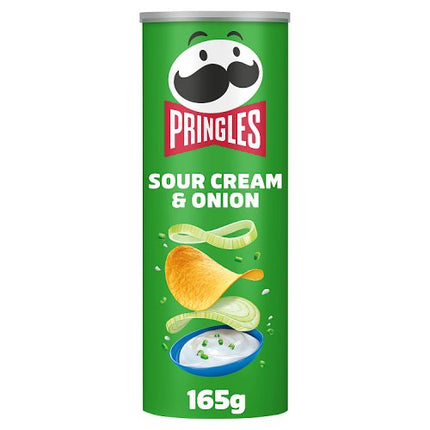 Pringles Sour Cream & Onion 165g