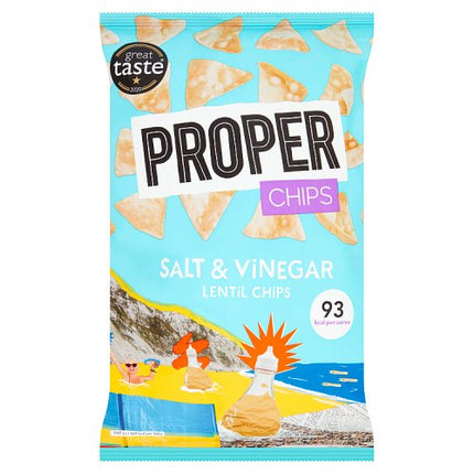 Proper Chips Salt & Vinegar Lentil Chips 85g