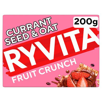 Ryvita Currant Seed & Oat Fruit Crunch Crispbread 200g