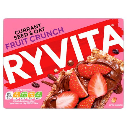 Ryvita Currant Seed & Oat Fruit Crunch Crispbread 200g