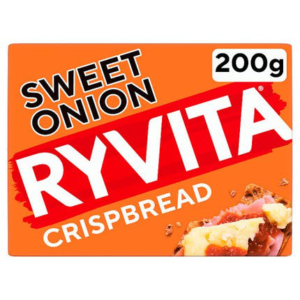 Ryvita Sweet Onion Crispbread 200g