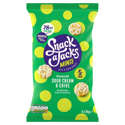 Snack-a-Jack Sour Cream & Chive 5x19g
