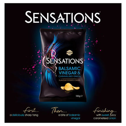 Sensations Balsamic Vinegar & Onion Bag 150g
