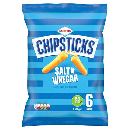 Chipsticks Salt & Vinegar 6x17g