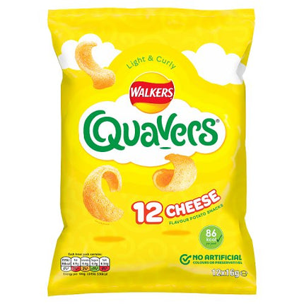 Walkers Quavers Cheese Crisps 12x16g