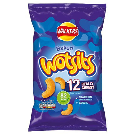 Walkers Wotsits Cheese Crisps 12x16.5g
