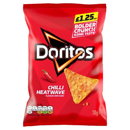 Doritos Chilli Heatwave 70g £1.25