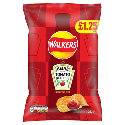 Walkers Heinz Tomato Ketchup 70g