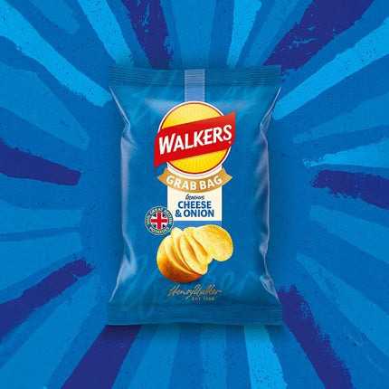 Walkers Cheese & Onion Grab Bag 45g