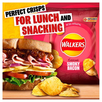 Walkers Grab Bag Smoky Bacon 45g
