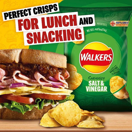 Walkers Grab Bag Salt & Vinegar 45g