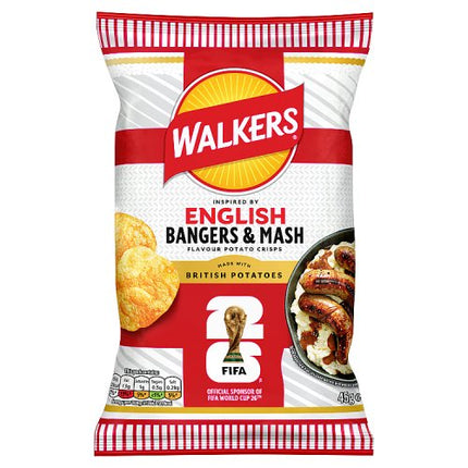 Walkers Grab Bag English Bangers & Mash 45g