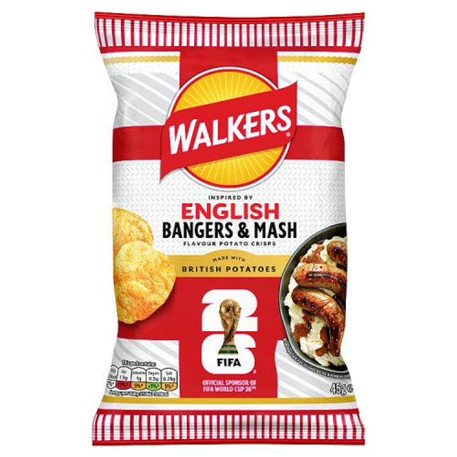 Walkers Grab Bag English Bangers & Mash 45g