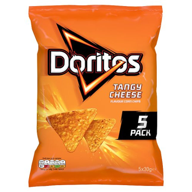 Doritos Tangy Cheese Tortilla Chips 5x30g