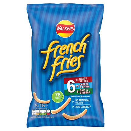 Walkers French Fries Variety 6x18g