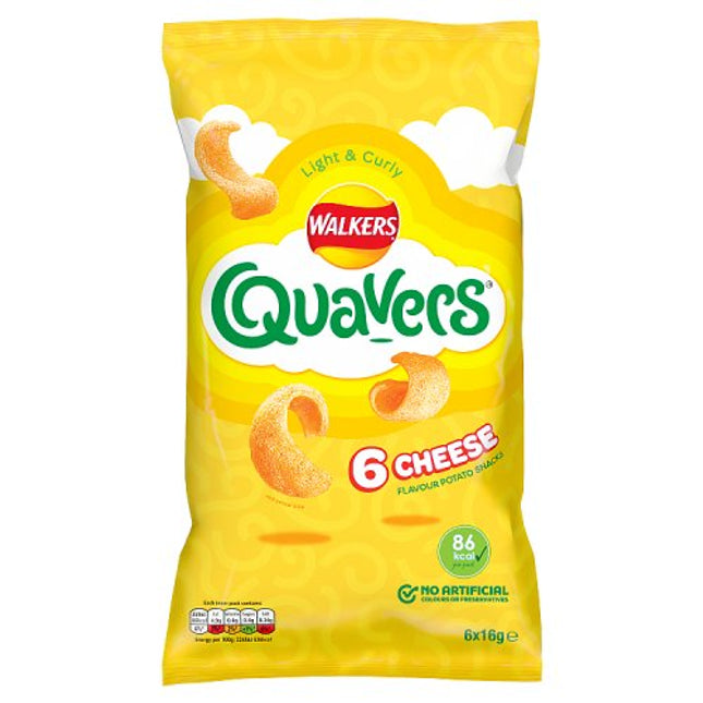 Walkers Quavers 6x16g