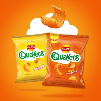 Walkers Quavers Red Leicester 6 x 16g
