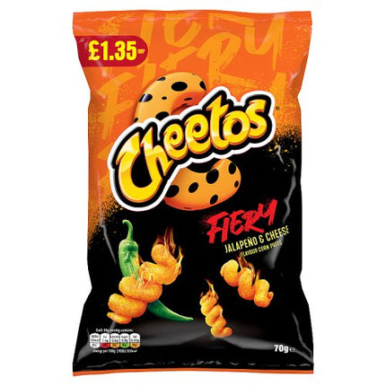 Cheetos Twisted Fiery Jalapeno & Cheese 70g