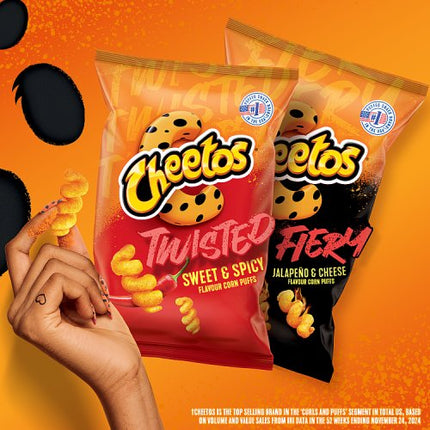 Cheetos Twisted Fiery Jalapeno & Cheese 27g