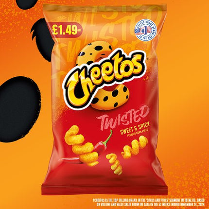 Cheetos Twisted Sweet & Spicy 85g £1.49