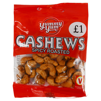 Yummy Yum Roasted Spicy Cashews 50g £1