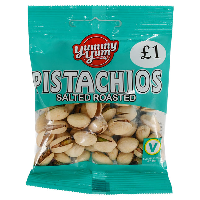 Yummy Yum Roasted Salted Pistachios 50g £1