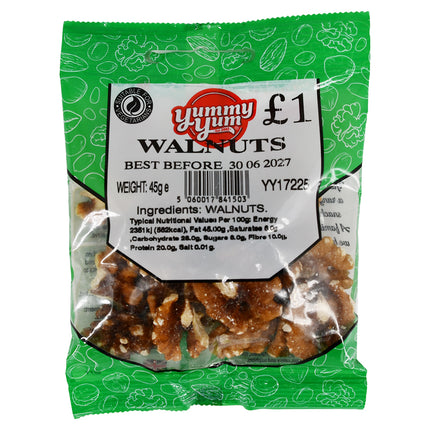Yummy Yum Walnuts 45g