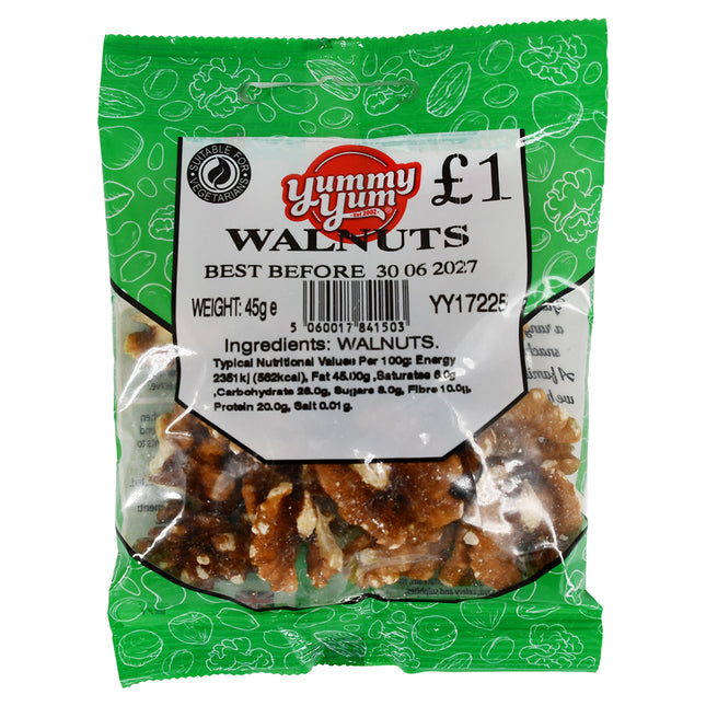 Yummy Yum Walnuts 45g